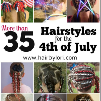 Cute Hairstyles For The Fourth Of July