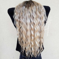 Crimped Long Hairstyles