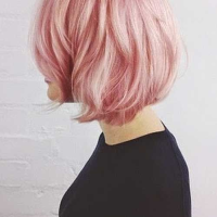 Pink Hairstyles For Short Hair