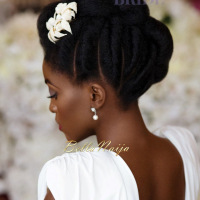 Short Natural Hairstyles For Brides