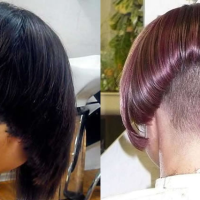 Extreme Nape Shaving Bob Haircuts & Hairstyles for Women