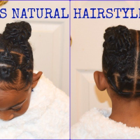 Easy Natural Hairstyles For Little Girls