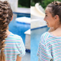 French Wrap Braid | Summer Hairstyle