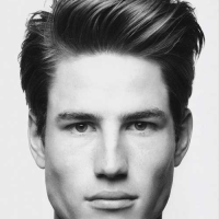 Short Straight Hairstyles Men