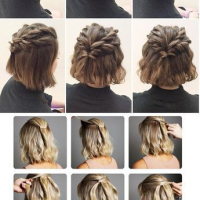 Lazy Hairstyles For Short Hair