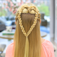 Mermaid Heart Braid | Valentine’s Day Hairstyle