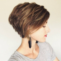 Cute Short Layered Hairstyles