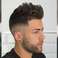 2017 Hairstyles For Round Faces Men