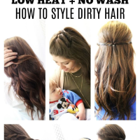 Easy Hairstyles For Dirty Hair