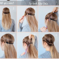 Last Minute Beginner Easy Hairstyles