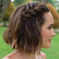 Bridesmaid Short Hairstyles 2017