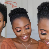 Easy Natural Hairstyles For Short Hair 4c