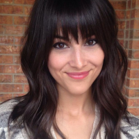 Medium Length Hairstyles With Straight Bangs