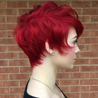 Ladies Short Red Hairstyles